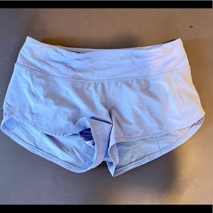 Lululemon Speed Shorts- size 4